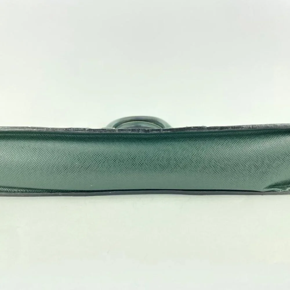 Louis Vuitton Green Taiga Leather Lozan Attache